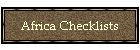 Africa Checklists